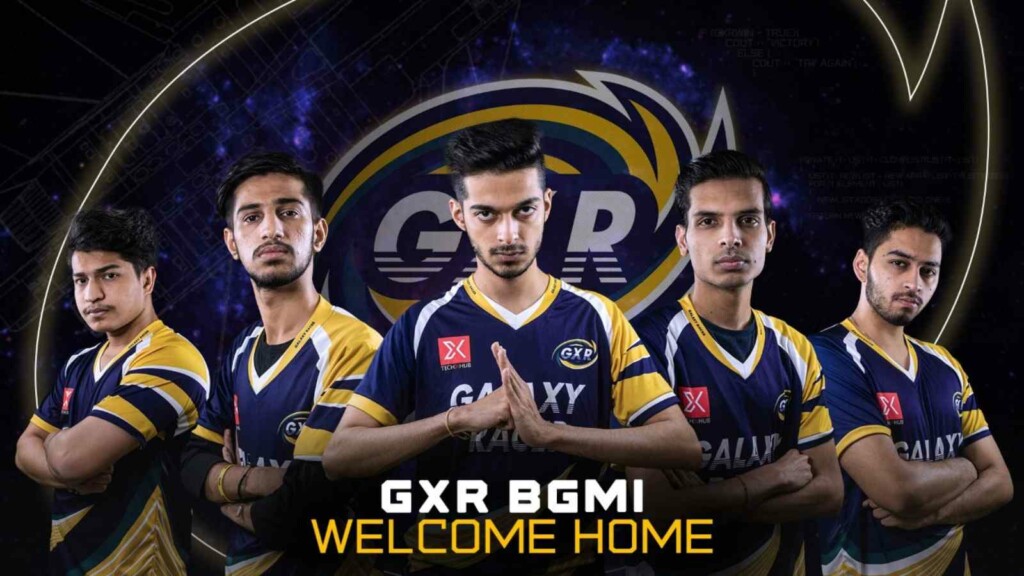 GXR eSports unveils their PUBG Mobile and BGMI rosters