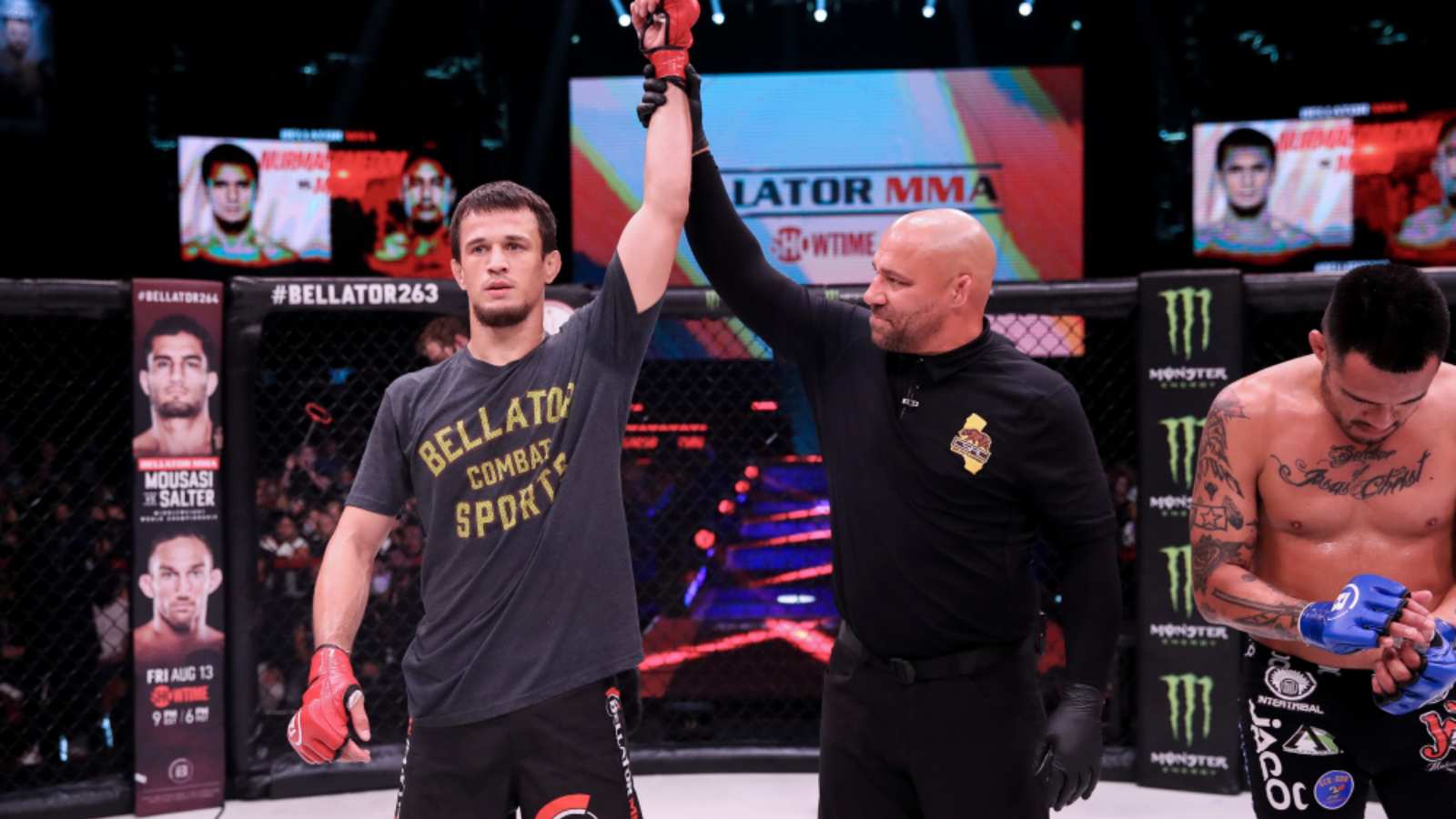 “I was trying to fight for a little longer,” Usman Nurmagomedov wasn’t impressed by a quick victory at Bellator 263