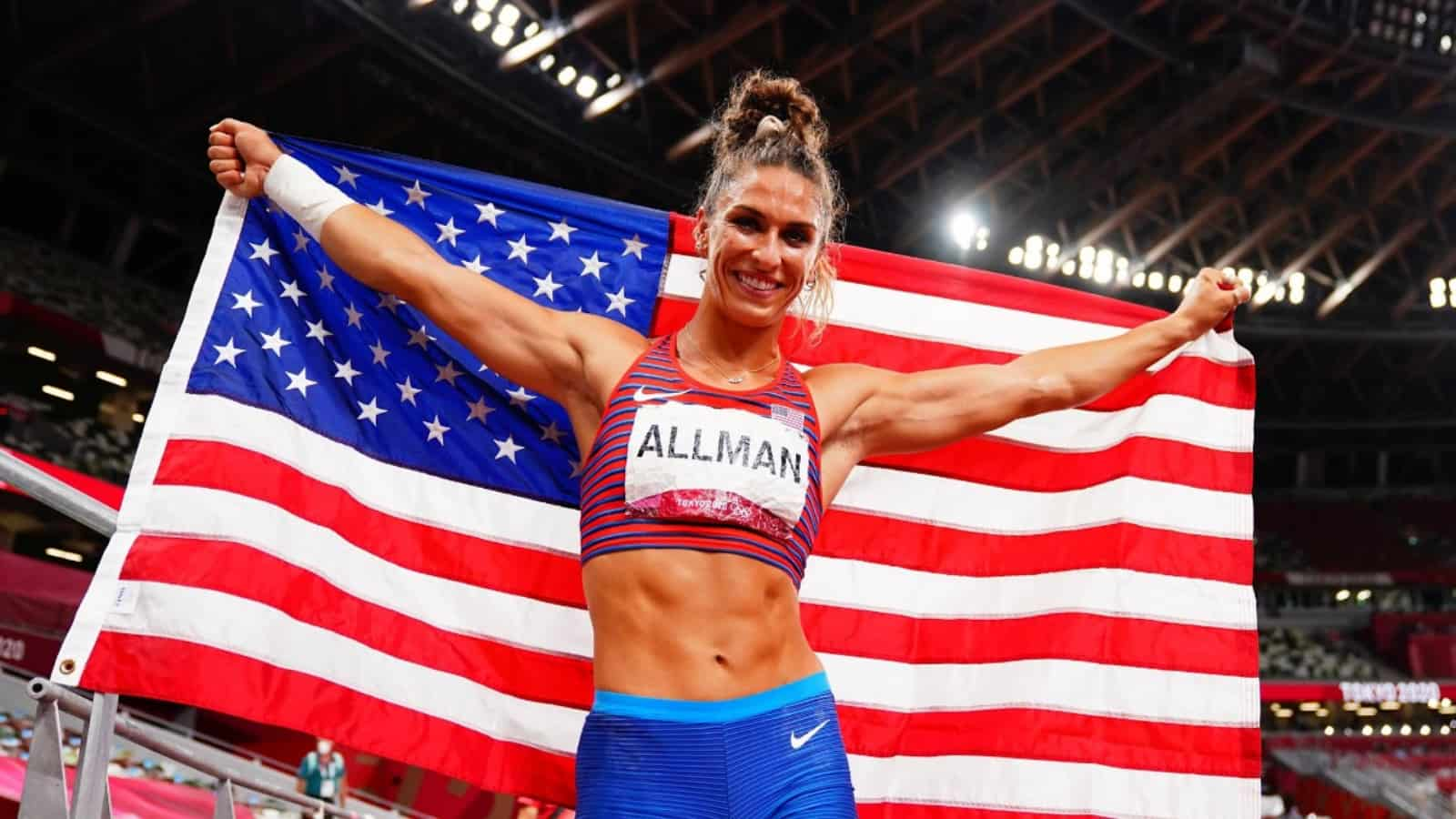 Tokyo Olympics Athletics: Valarie Allman clinches gold medal in women’s discus throw as Kristin Pudenz settles for silver