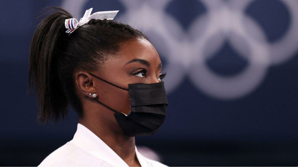 Simone Biles at Tokyo Olympics