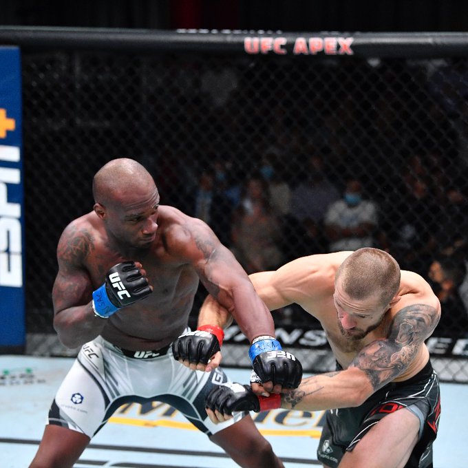 UFC Vegas 33: Jared Gooden stuns Niklas Stolze with a first round KO