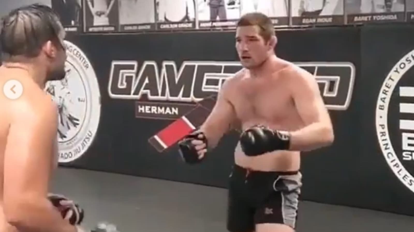 Watch: Sean Strickland trash talks his training partner ahead of his fight against Luke Rockhold at UFC 268