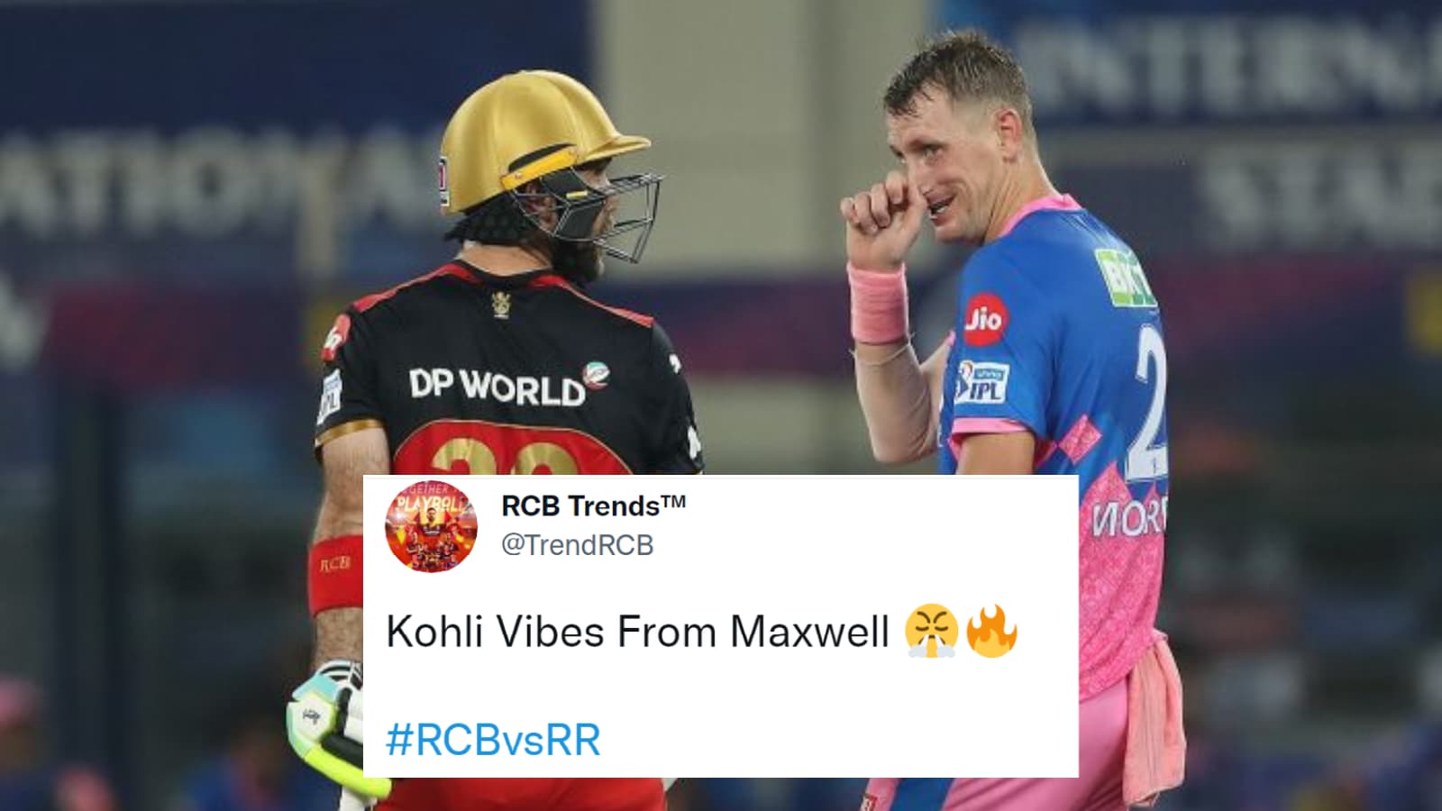 “This is pure gold” Twitter reacts as Glenn Maxwell supports Srikar Bharat against Chris Morris