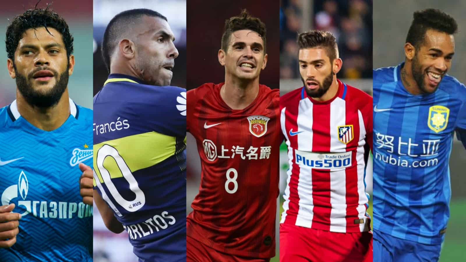 5 Players who moved to the Chinese Super League at the wrong time