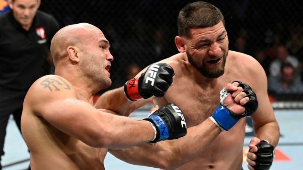 Nick Diaz and Robbie Lawler