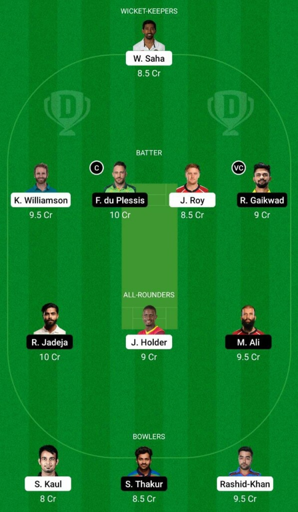 SRH vs CSK Dream11