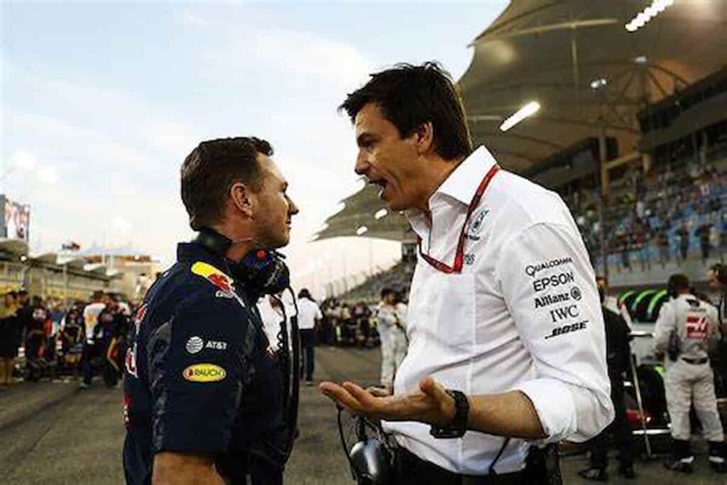 Christian Horner and Toto Wolff