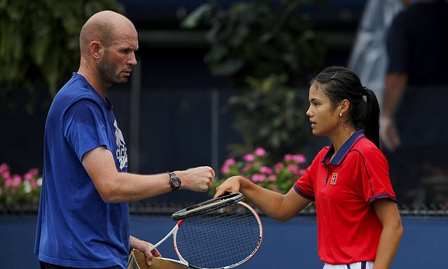 Emma Raducanu parts way with coach Andrew Richardson 11 days after winning the US Open 2021 title