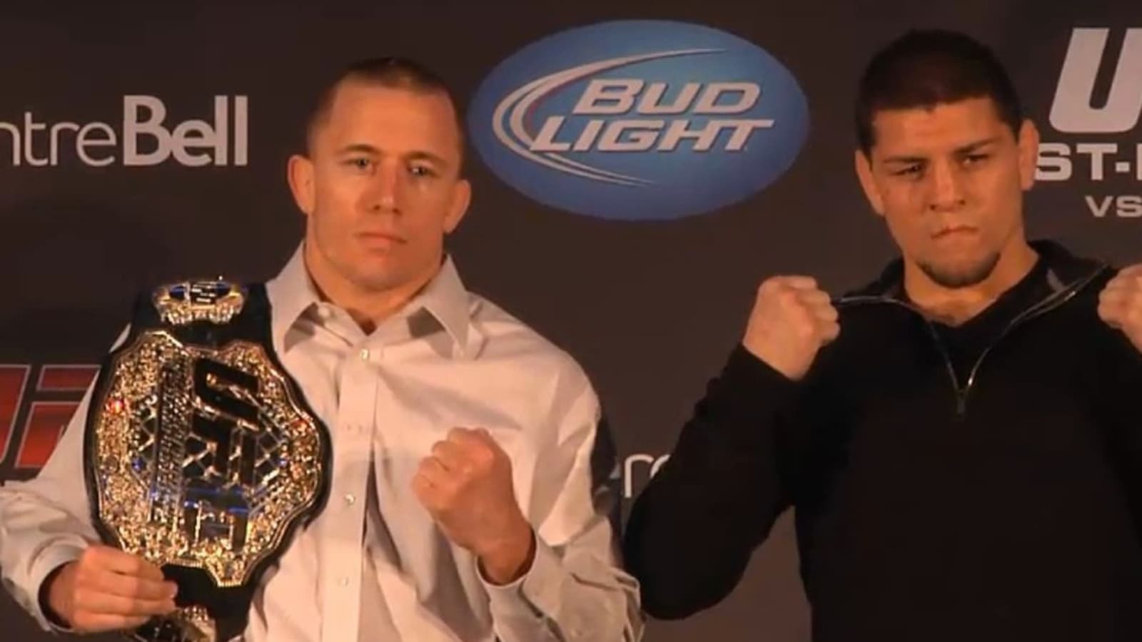 “It’s peace” – Georges St-Pierre detailed his encounter with Nick Diaz at UFC 266