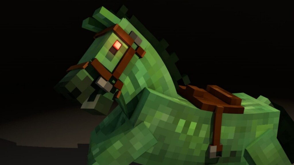 Zombie Horse in Minecraft