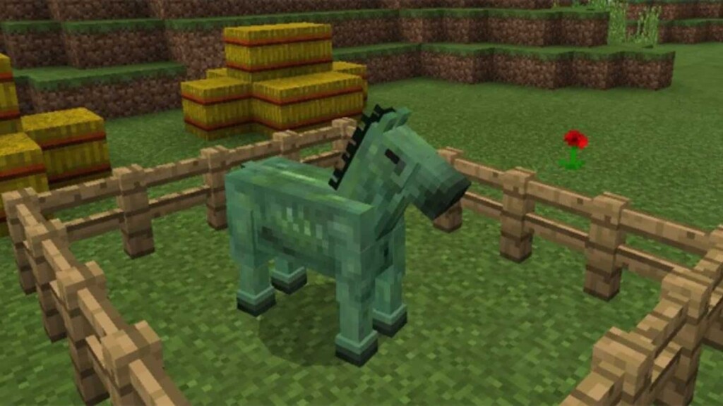 Zombie Horse in Minecraft 