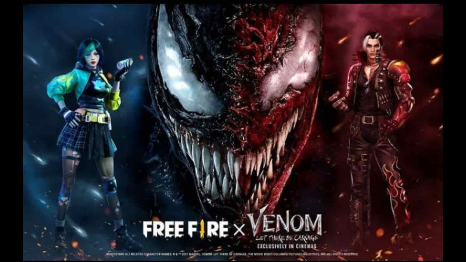 Garena teases Free Fire x Venom 2 collaboration: Here are its rewards