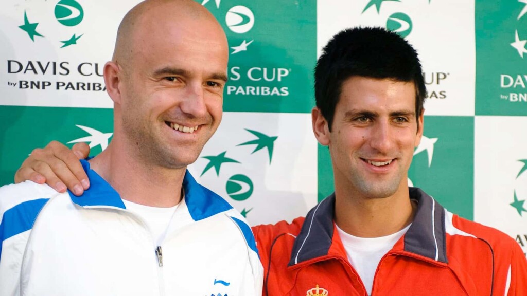 Ivan Ljubicic and Novak Djokovic