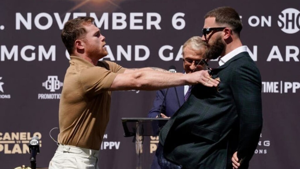 Canelo Alvarez vs Caleb Plant