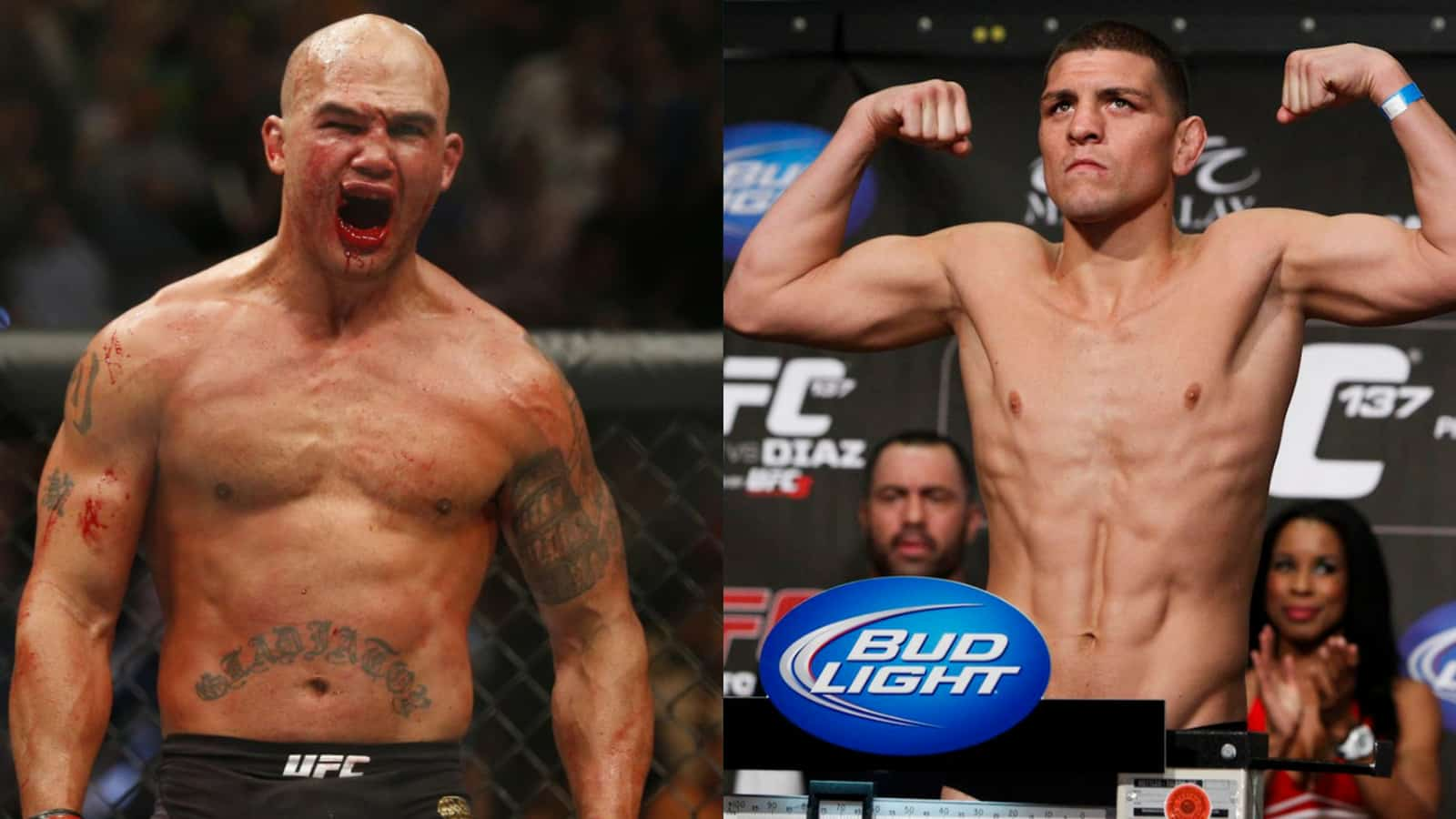 Report: The welterweight contest between Nick Diaz and Robbie Lawler at UFC 266 has been changed to a middleweight contest