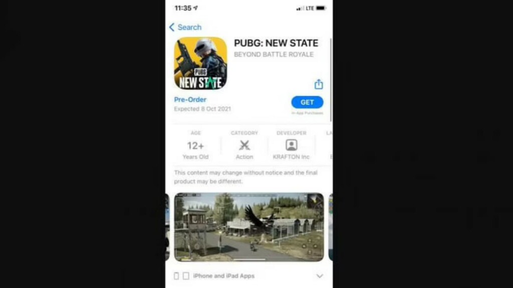 PUBG New State release date revealed by App Store