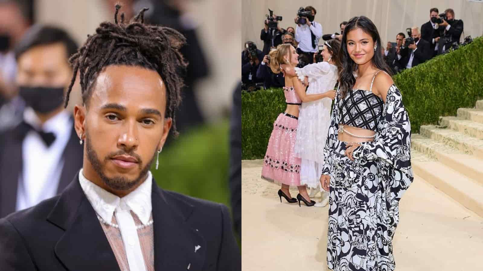 WATCH: US Open champion Emma Raducanu speaks about meeting Lewis Hamilton at Met Gala