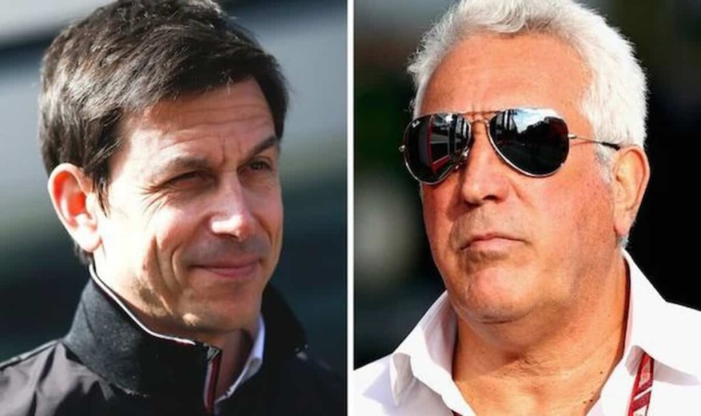 Toto Wolff and Lawrence Stroll