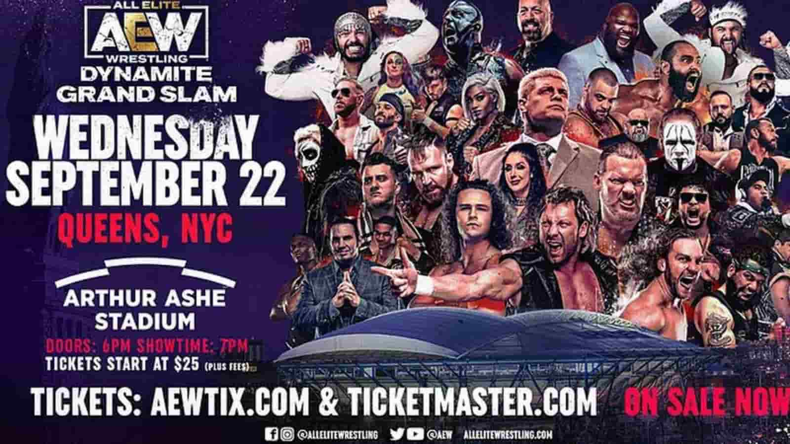 AEW Grand Slam 2021 Spoilers, Preview, and Predictions