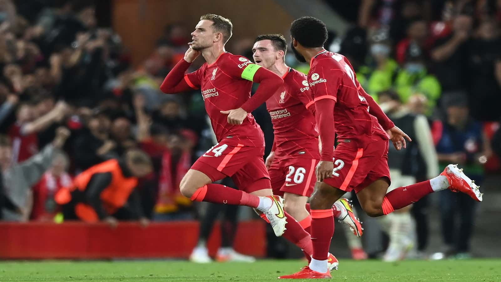 WATCH: Jordan Henderson’s stunning strike from outside the box gives Liverpool victory against AC Milan