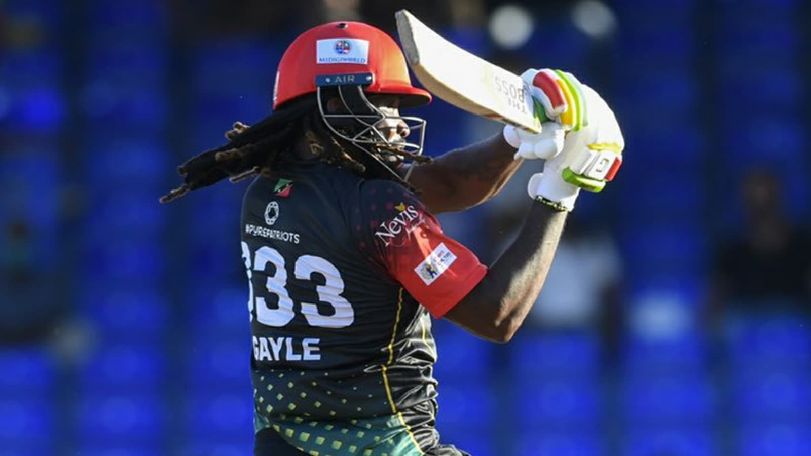 WATCH: Odean Smith breaks Chris Gayle’s bat into two halves during second semi-final in CPL 2021