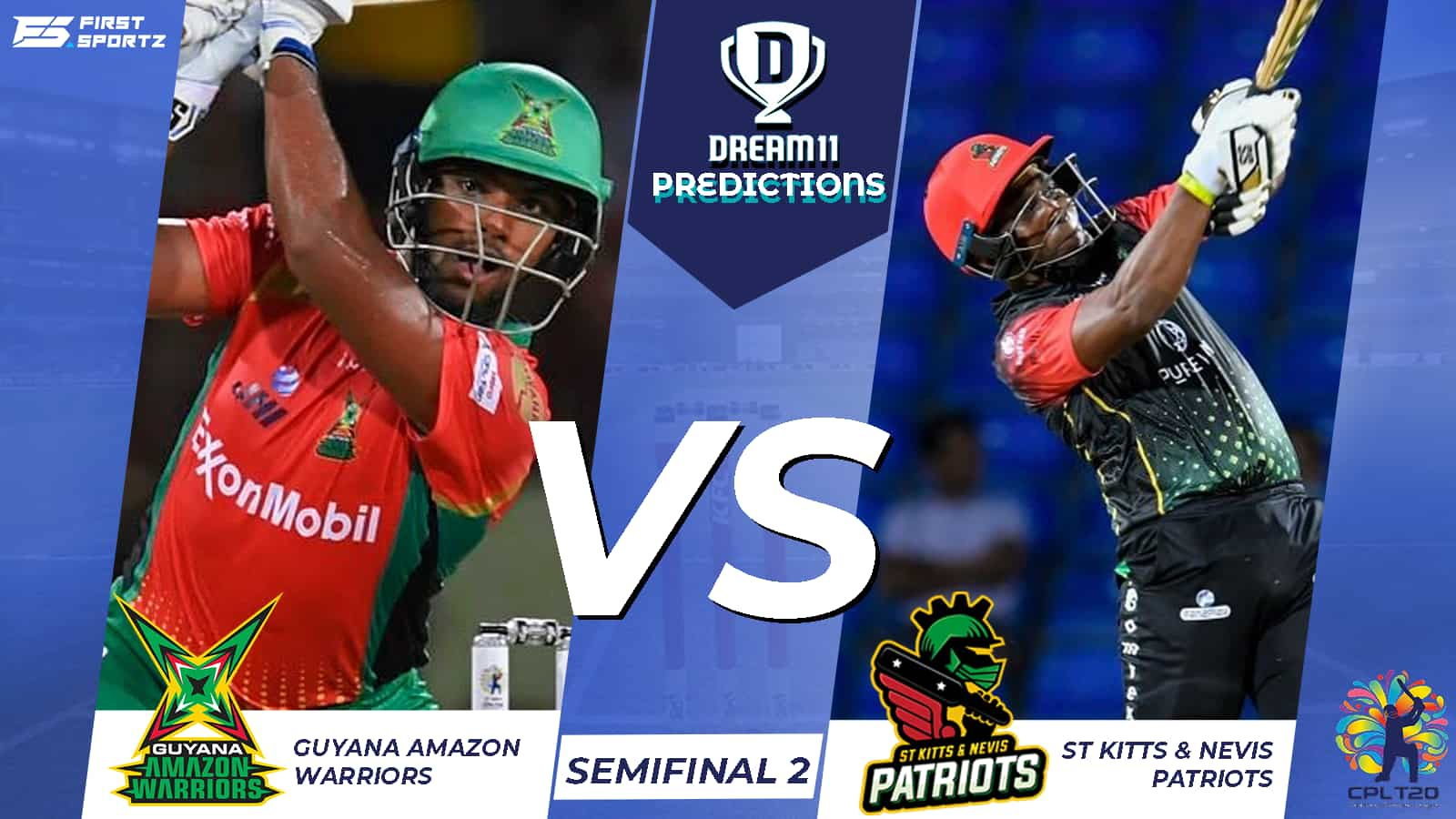 CPL 2021 Playoffs: GUY vs SKN Dream11 Team Prediction, Fantasy Cricket Tips and Playing 11 Updates