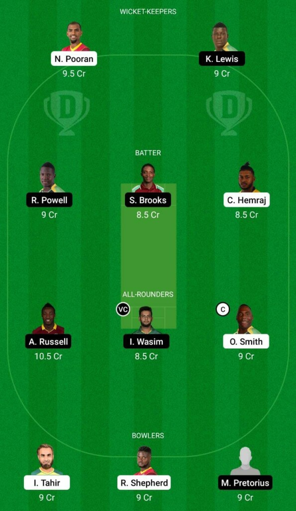 GUY vs JAM Dream11