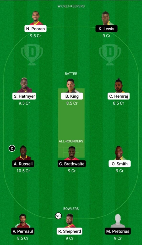 GUY vs JAM Dream11