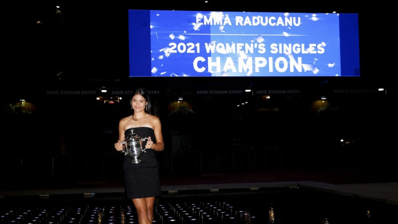 “My dad is very tough to please, but I managed it today” Emma Raducanu during her Champions press conference at the US Open 2021