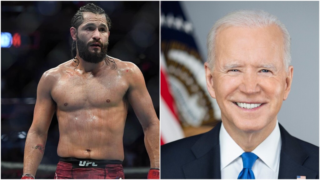 Jorge Masvidal and Joe Biden