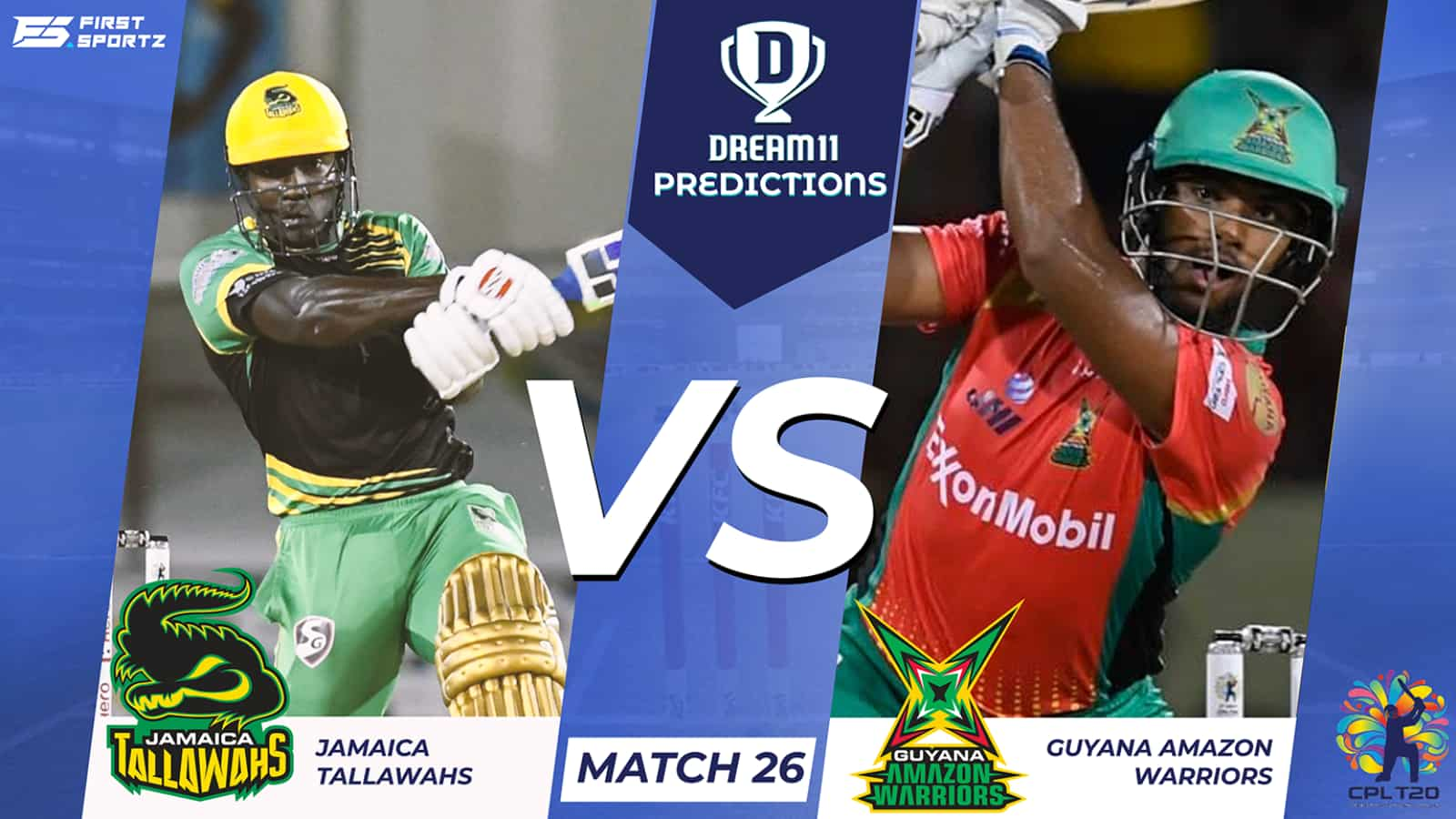 JAM vs GUY Dream11 Team Prediction, Fantasy Cricket Tips and Playing 11 Updates for CPL 2021