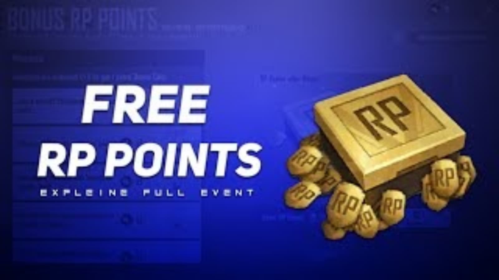 How to get RPM3 points from BGMI Bonus RP Points Event?