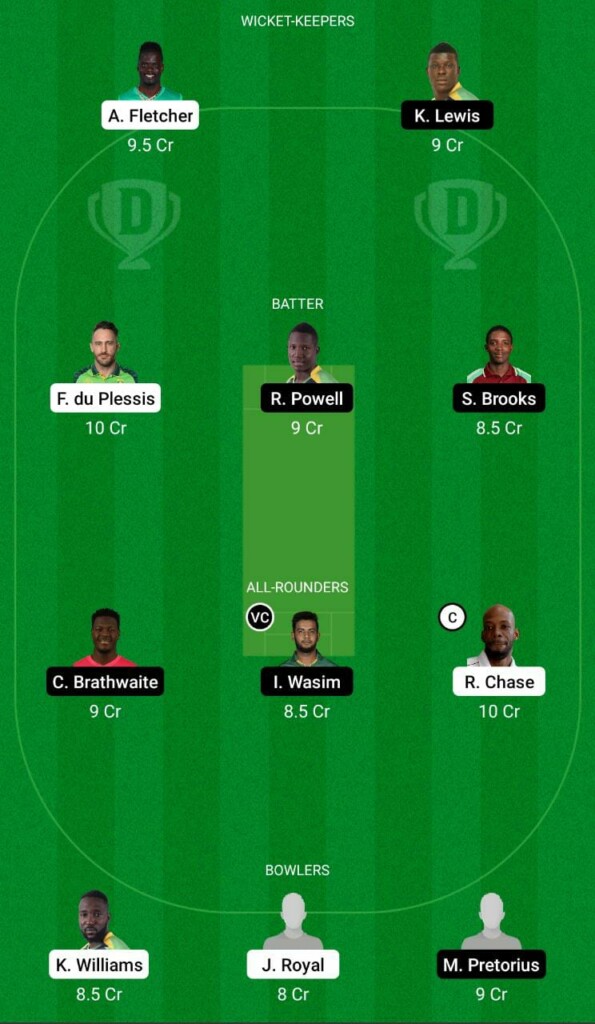 SLK vs JAM Dream11