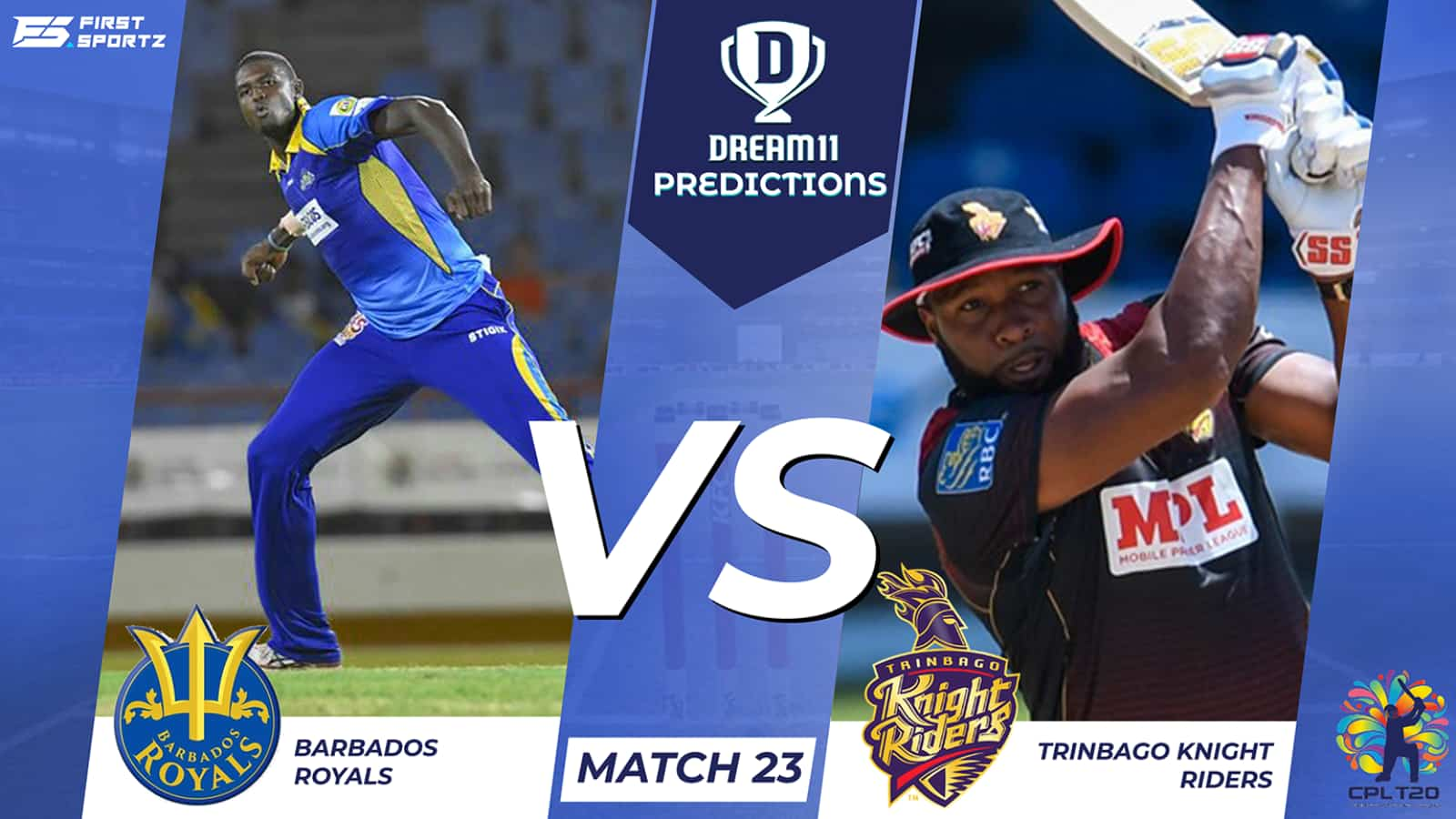 BR vs TKR Dream11 Team Prediction, Fantasy Cricket Tips and Playing 11 Updates for CPL 2021