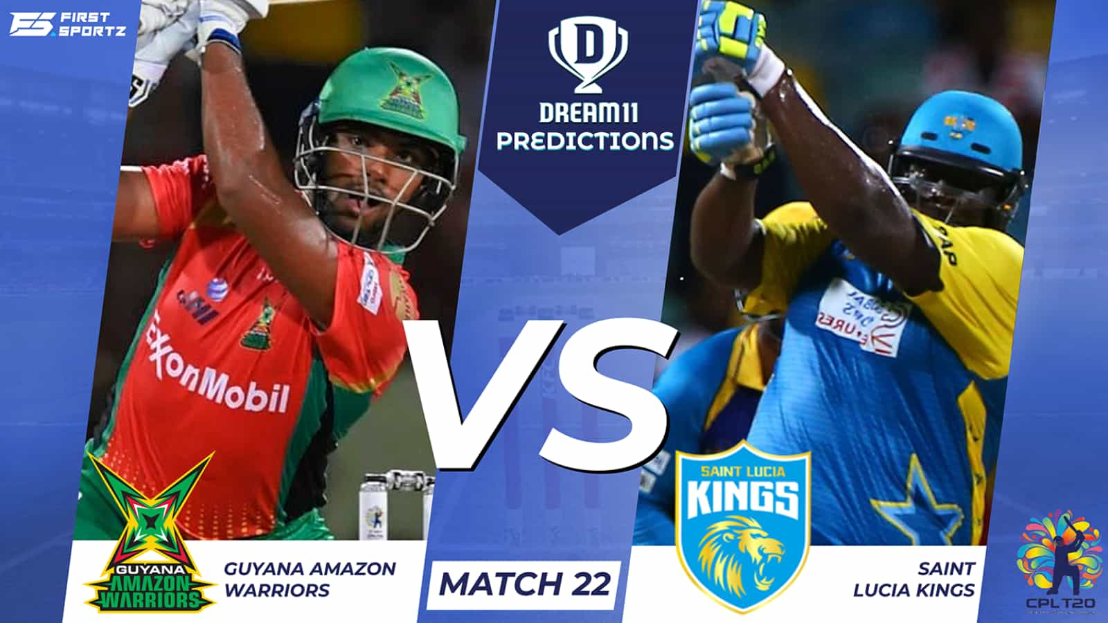 GUY vs SLK Dream11 Team Prediction, Fantasy Cricket Tips and Playing 11 Updates for CPL 2021