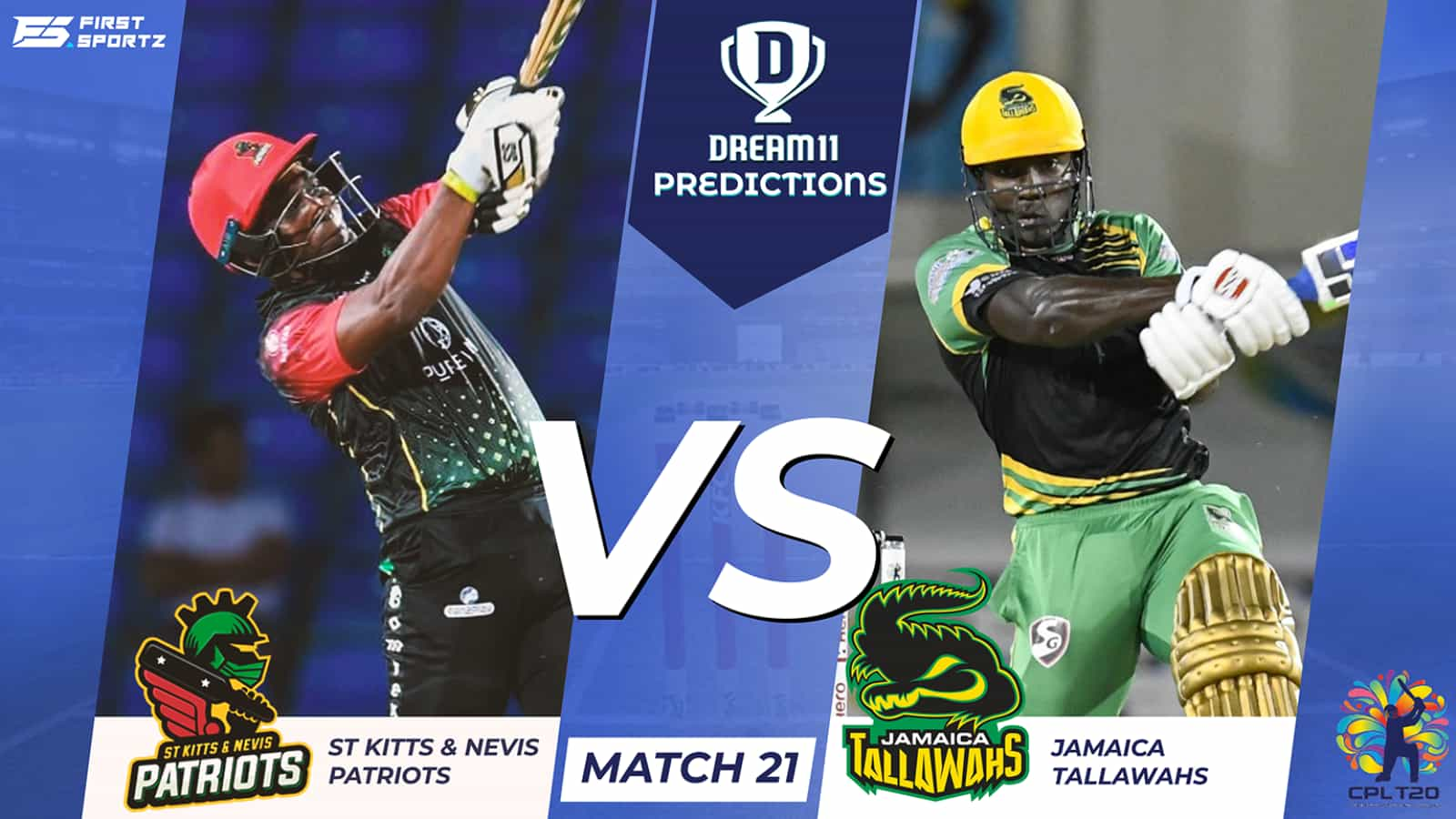 SKN vs JAM Dream11 Team Prediction, Fantasy Cricket Tips and Playing 11 Updates for CPL 2021