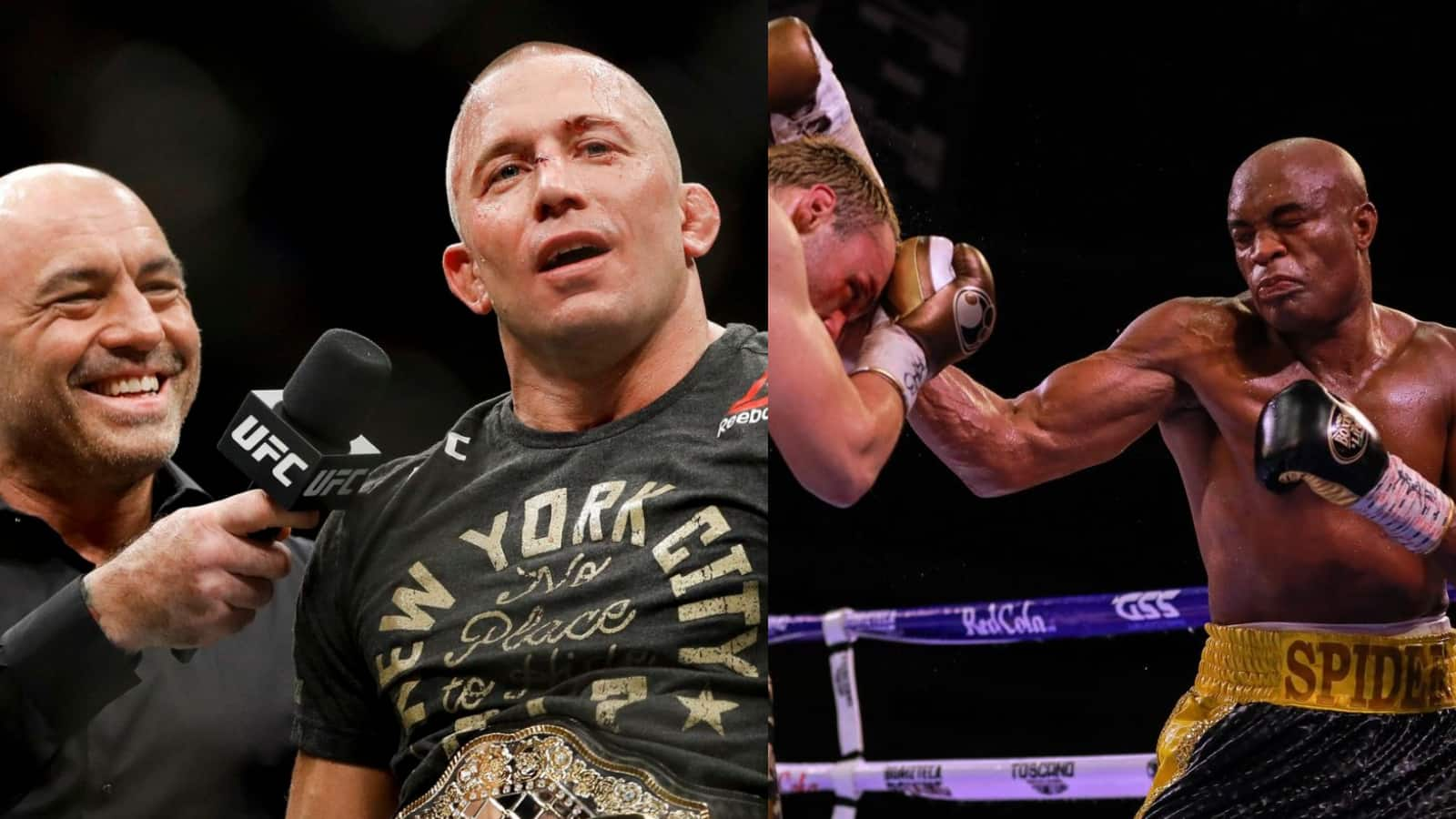 “It was one of his best performances in life,” Georges St-Pierre was stunned by Anderson Silva in his boxing debut