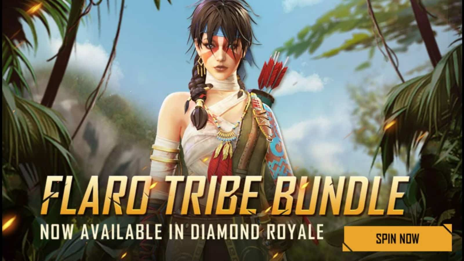 How to get the Flaro Tribe Bundle in Free Fire Diamond Royale?