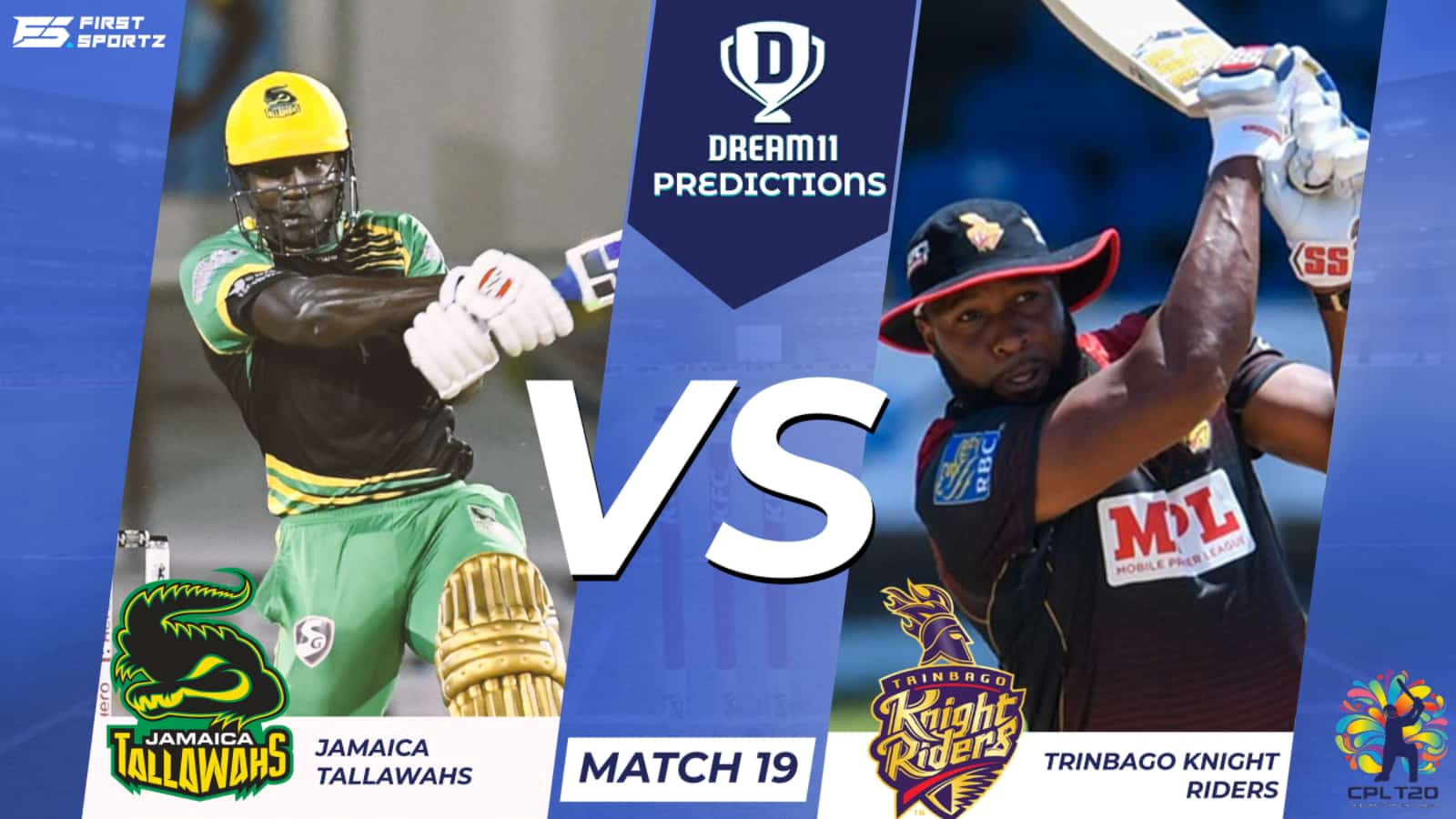 JAM vs TKR Dream11 Team Prediction, Fantasy Cricket Tips and Playing 11 Updates for CPL 2021