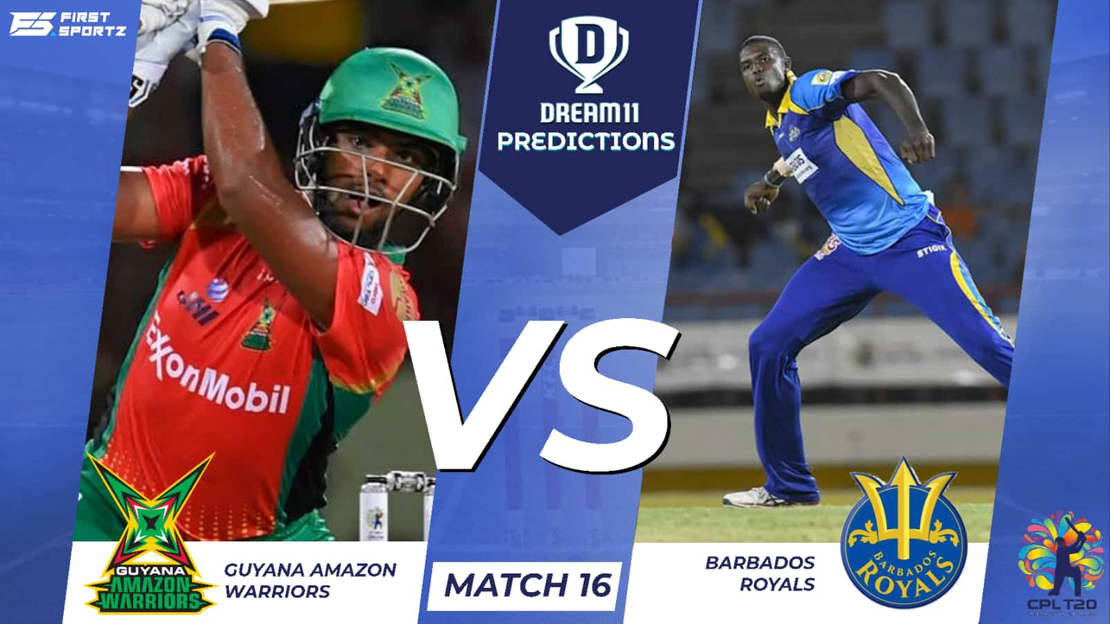 GUY vs BR Dream11 Team Prediction, Fantasy Cricket Tips and Playing 11 Updates for CPL 2021