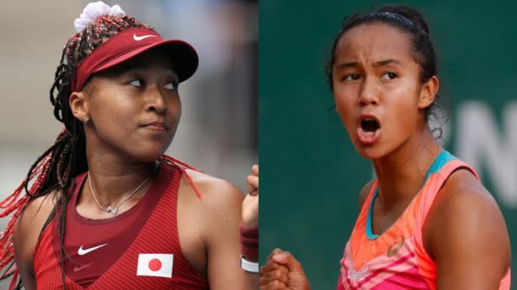 Naomi Osaka and Leylah Annie Fernandez