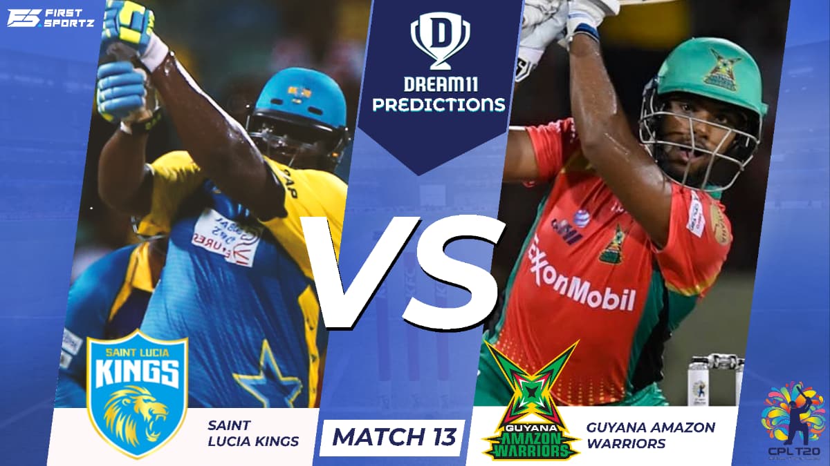 SLK vs GUY Dream11 Team Prediction, Fantasy Cricket Tips and Playing 11 Updates for CPL 2021