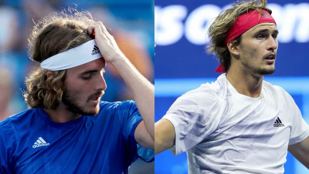 Stefanos Tsitsipas and Alexander Zverev