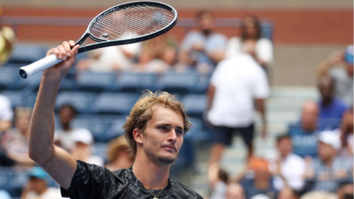 ‘It is great to be back,’ Alexander Zverev kicks off his US Open campaign with a dominating win over Sam Querrey