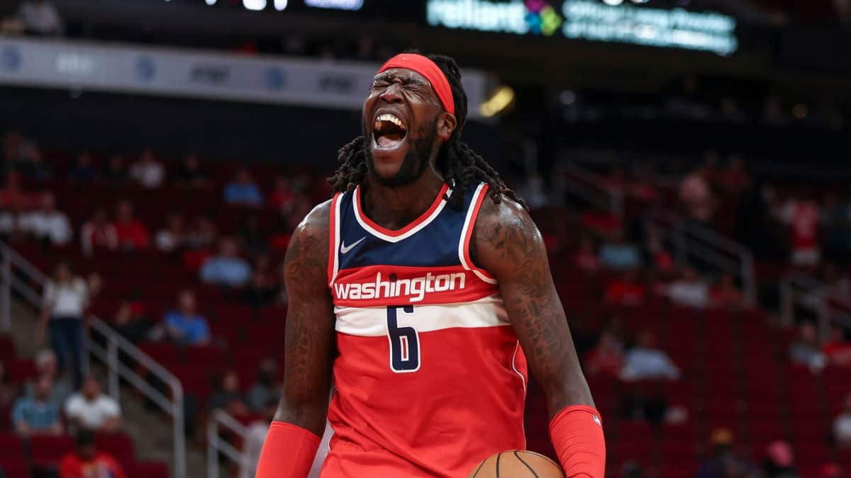 Watch: Montrezl Harrell Knocks Buzzer-Beating Shot from Half Court in Celtics vs Wizards