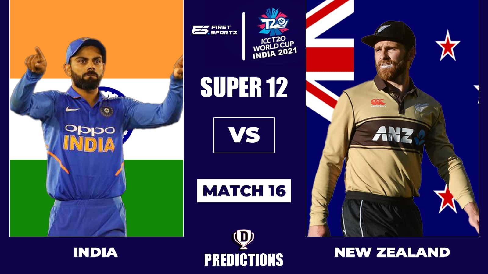 T20 World Cup: Super 12 – IND vs NZ Dream11 Team Prediction, Fantasy Cricket Tips and Playing 11 Updates