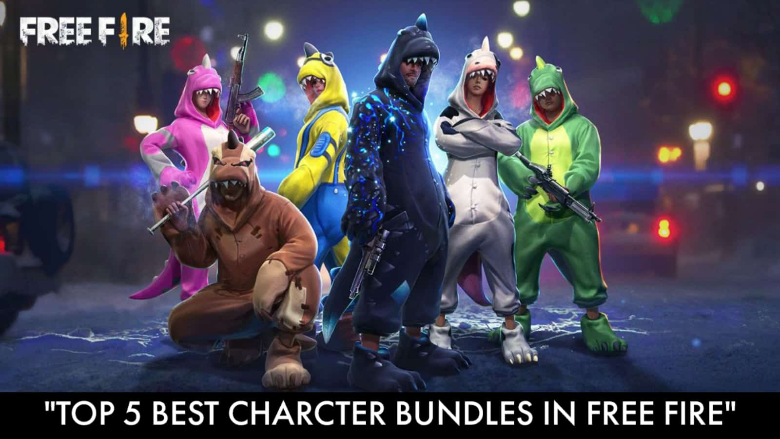 Top 5 Best Character Bundles In Free Fire For October 2021