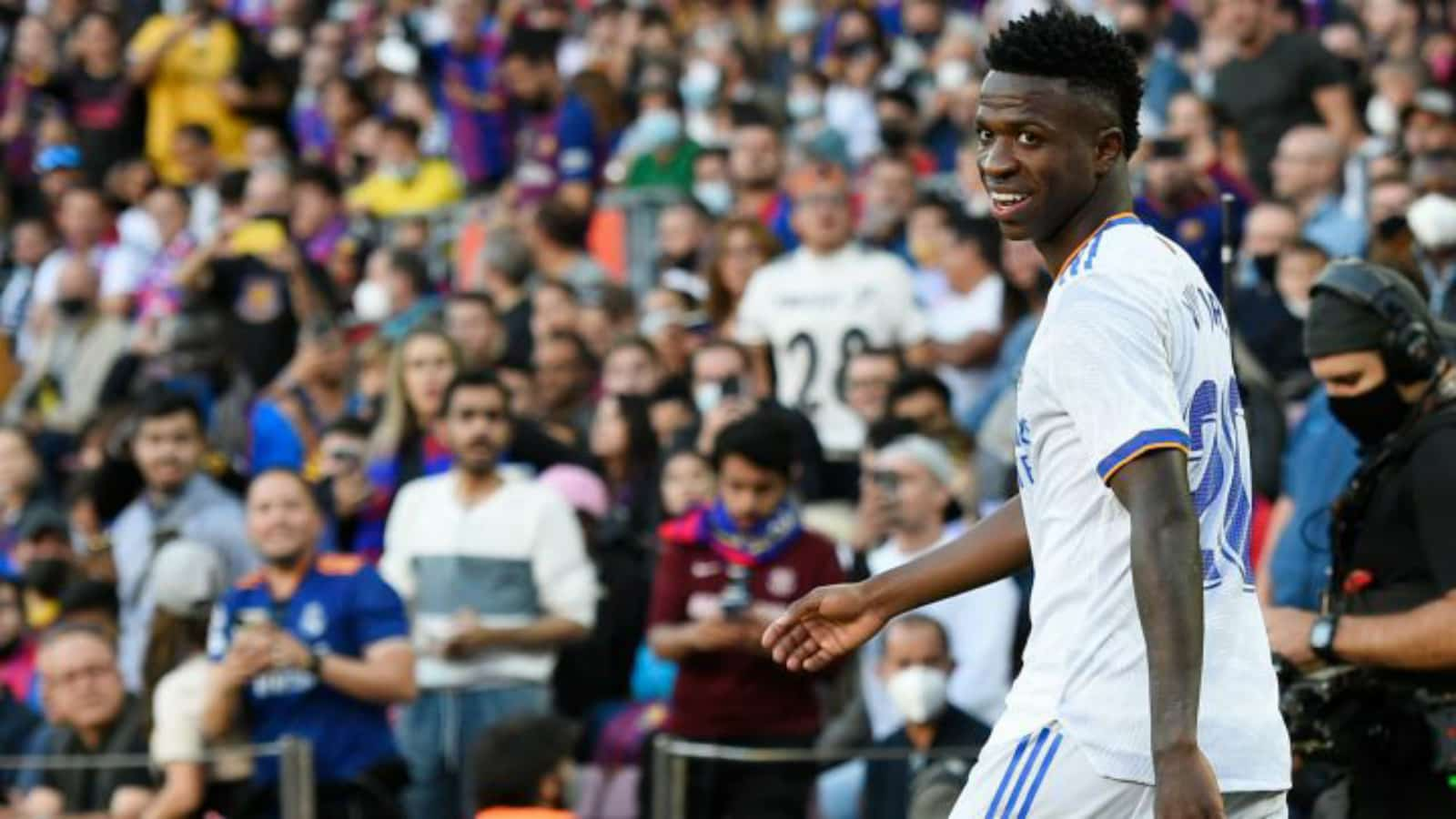 La Liga denounces racist abuse from Barcelona fans aimed towards Vinicius during El Clasico