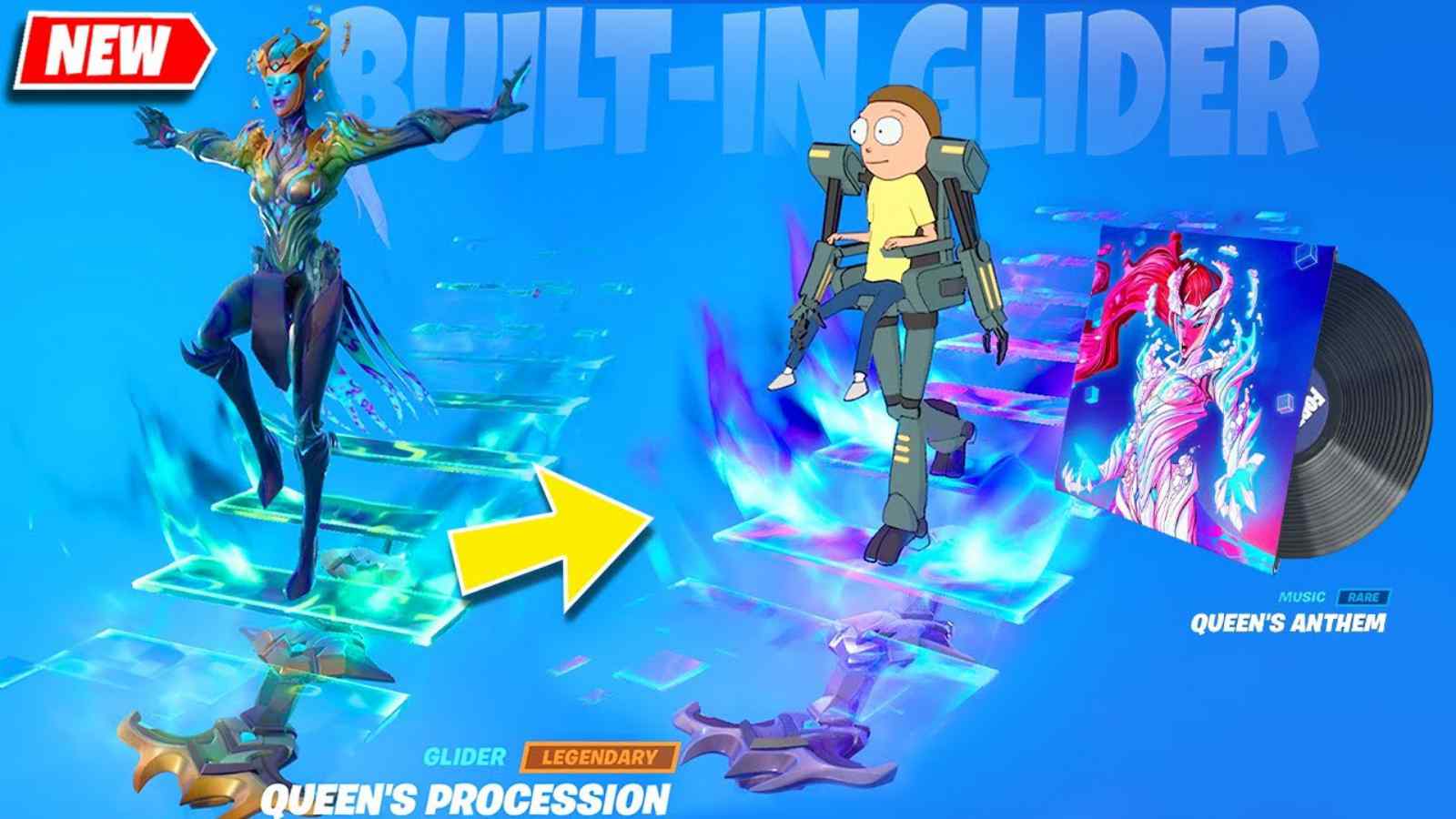 How to unlock the Fortnite Cube Queen Glider in Season 8: Quests and rewards