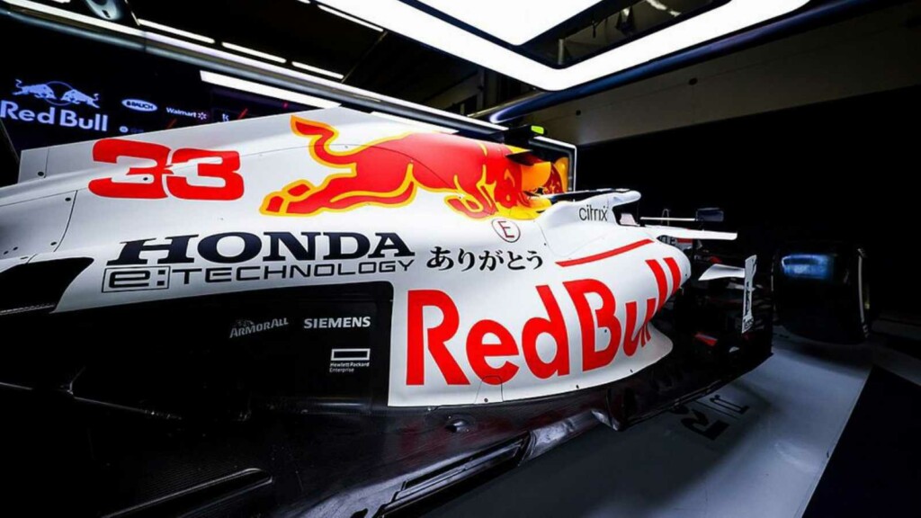 Honda and Redbull Livery